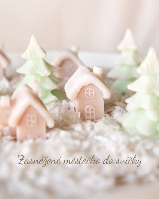 Na tuto svíčku se tak těším! Všechno jako zasněžené. Domečky, stromečky, celé malé městečko ❄️🏠 Už tento týden přistane na...