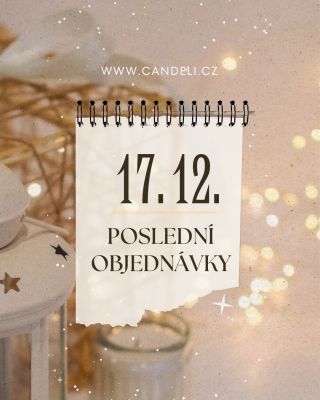 Poslední vánoční objednávky přijímám do středy 17. 12. Do pátku vše nabalím a balíčky poputují k vám 🎁 Od víkendu už...